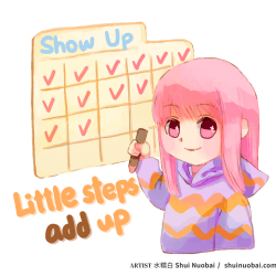 打卡 show up