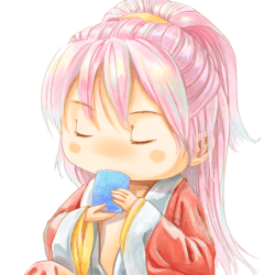 喝茶 drink tea